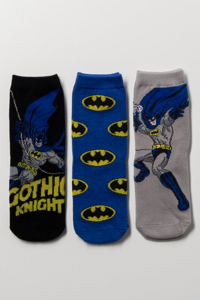 3 Pack Batman Socks