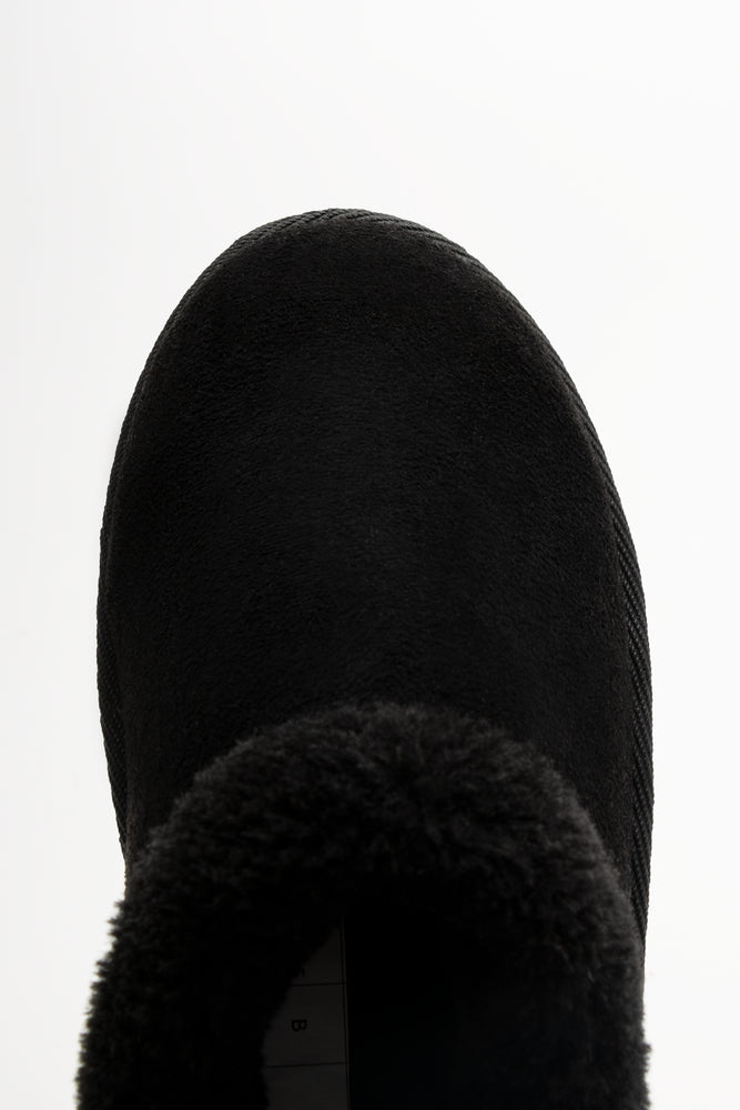 Black Closed Toe Slippers (4)