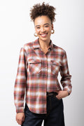 Long Sleeve Flannel Check Shirt