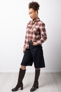 Long Sleeve Flannel Check Shirt (1)