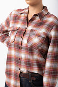 Long Sleeve Flannel Check Shirt (3)