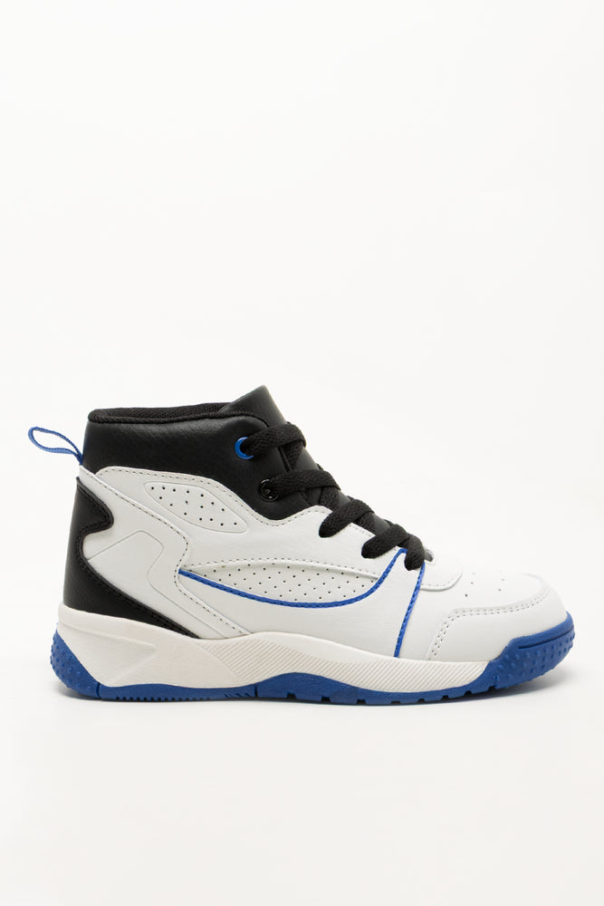Basketball High Top Sneakers White (1)