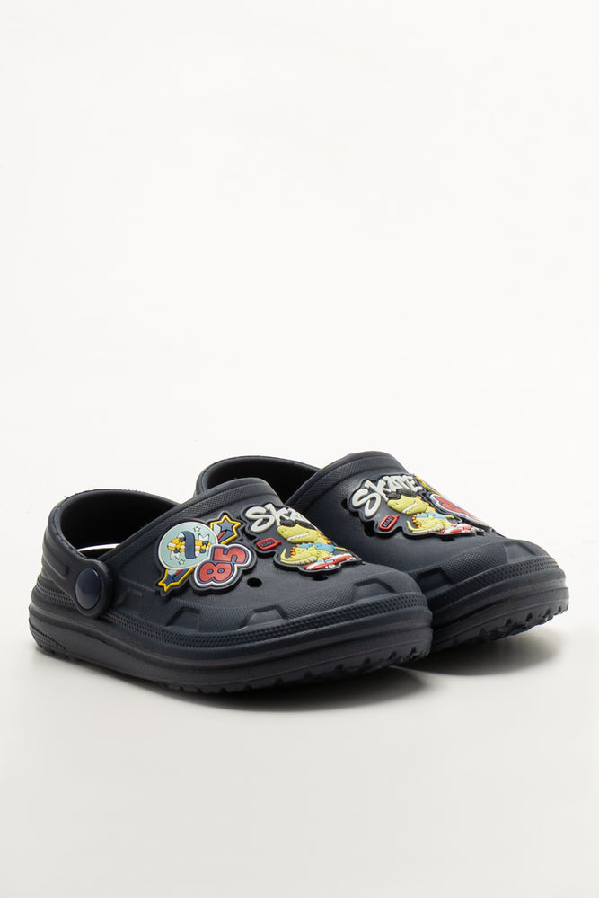 Skate Clog Navy