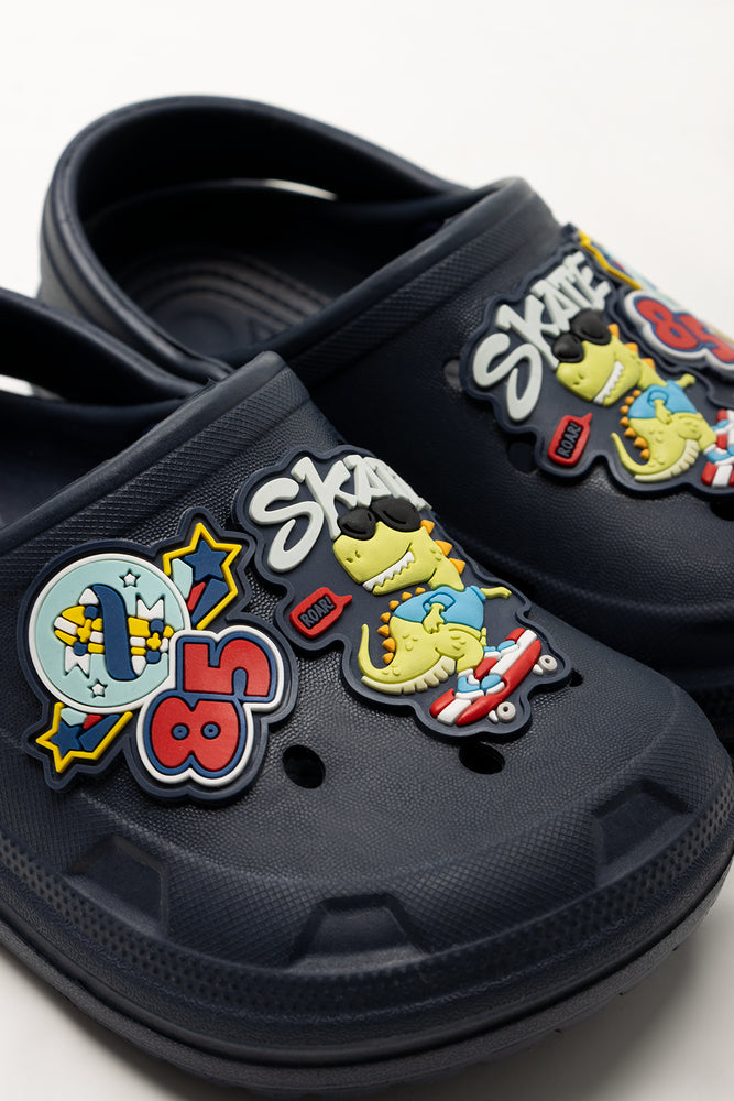 Skate Clog Navy (2)