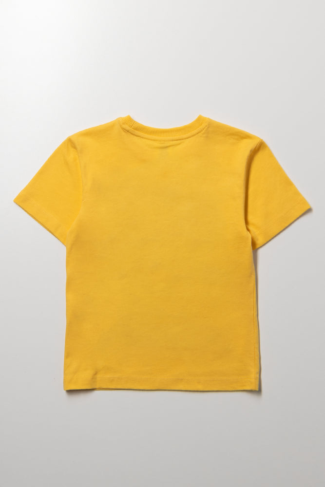 Minions Short Sleeve T-Shirt Yellow (2)