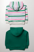 2 Pack Stripe Tracktops Green (2)