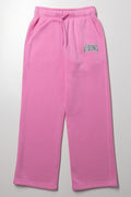 Wide Leg Trackpants Pink