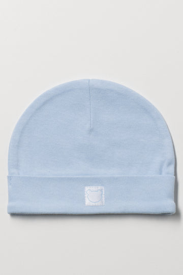 Blue Bear Embroidered Hat