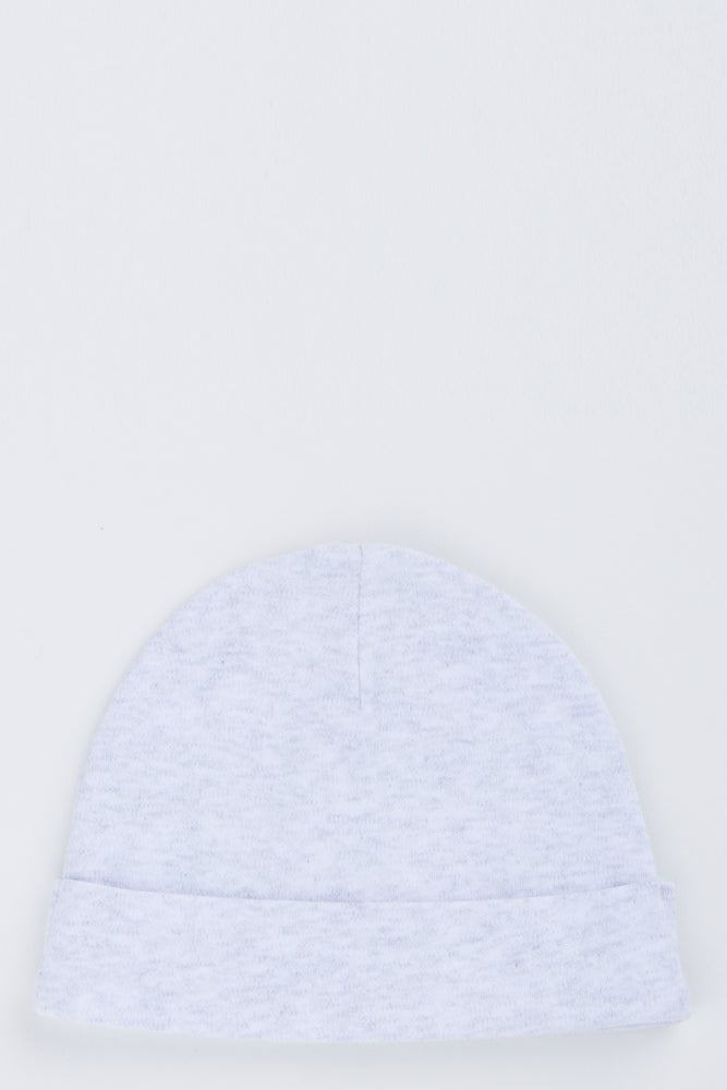 Grey Bear Beanie Hat (2)