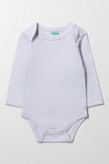 Grey Long Sleeve Bodysuit