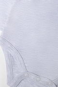 Grey Long Sleeve Bodysuit (2)