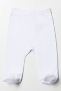 White Footed Leggings