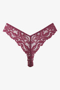 3 Pack Lace Mesh Thongs (3)