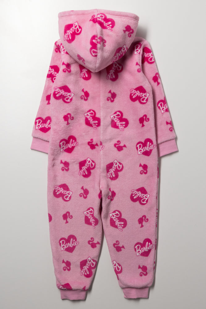 Barbie Onesie Pink (2)