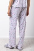 Heart Crew Neck Pyjamas Grey (6)
