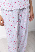 Heart Crew Neck Pyjamas Grey (7)