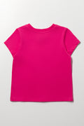 T-Shirt Hot Pink (2)