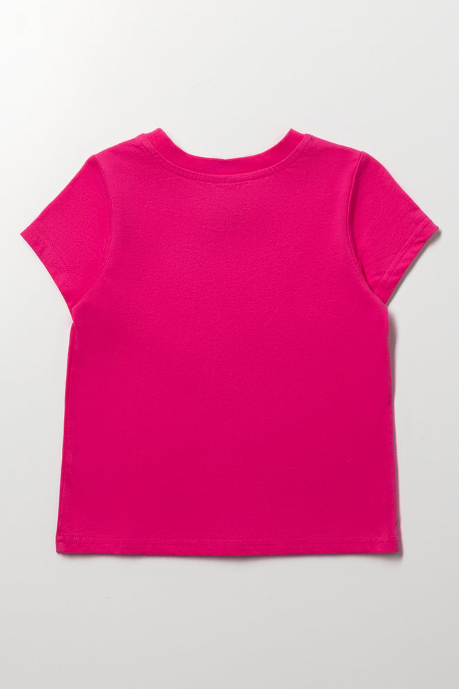 T-Shirt Hot Pink (2)