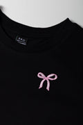 Plain T-Shirt Black (1)