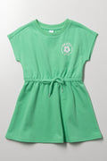Fleece Dress Green