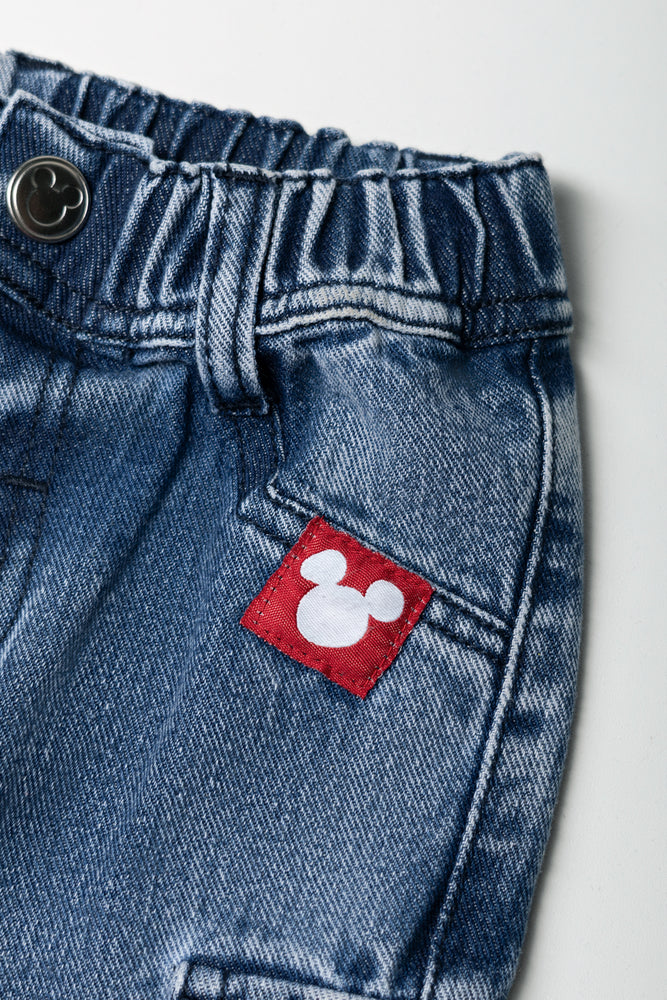 Mickey Mouse Denim Jeans Indigo (1)