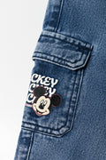 Mickey Mouse Denim Jeans Indigo (2)