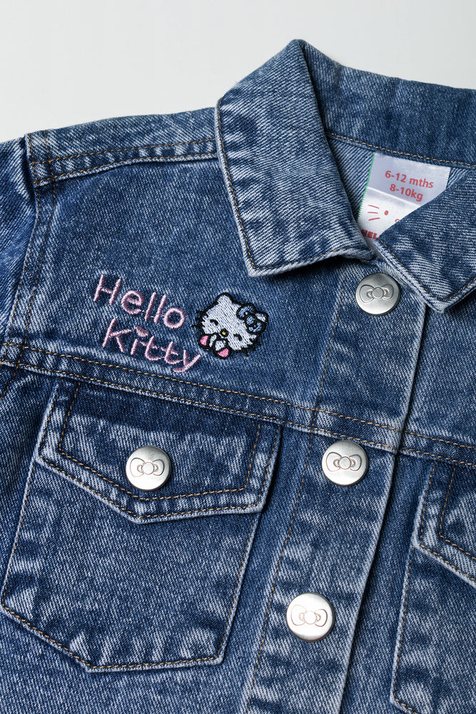 Hello Kitty Denim Baby Jacket (1)