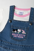 Hello Kitty Denim Pinafore Set (1)