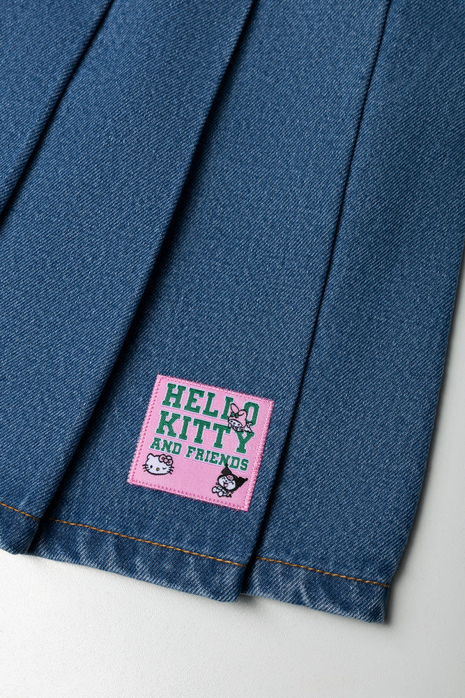 Hello Kitty Denim Pinafore Set (2)