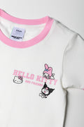 Hello Kitty Denim Pinafore Set (3)