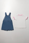 Hello Kitty Denim Pinafore Set (5)