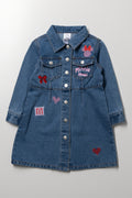 Minnie Mouse Denim Dress Blue