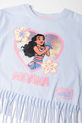 Moana Fringe T-Shirt Blue (1)