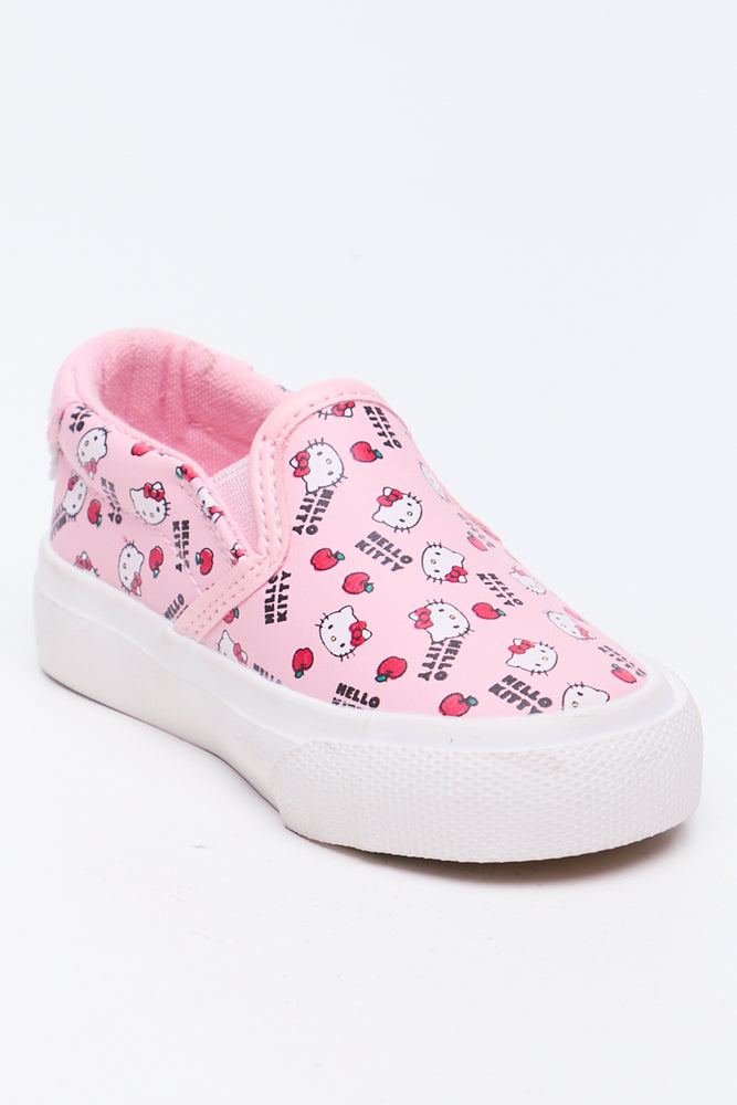 Hello Kitty Pink Slip On Shoes