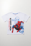 Spider-Man Graphic White T-Shirt
