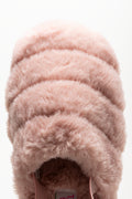 Plush Sling Back Slippers Dusty Pink (4)