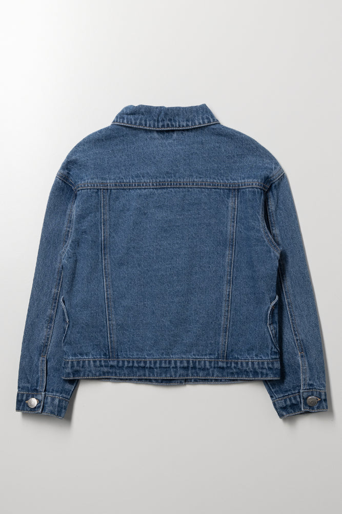 Denim Jacket with Heart Pockets (2)