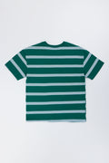 Green Striped Short Sleeve T-Shirt (2)