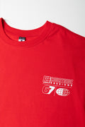 Short Sleeve Printed T-Shirt Red (1)