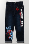 Spider-Man Skinny Denim Jeans Blue