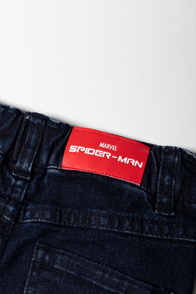 Spider-Man Skinny Denim Jeans Blue (3)