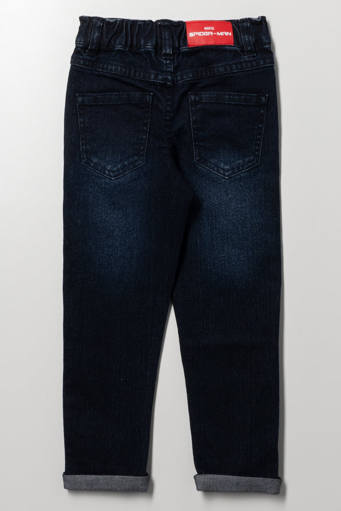 Spider-Man Skinny Denim Jeans Blue (4)