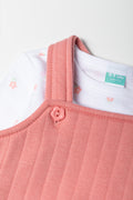 Floral Embroidered Baby Dungaree Set (1)