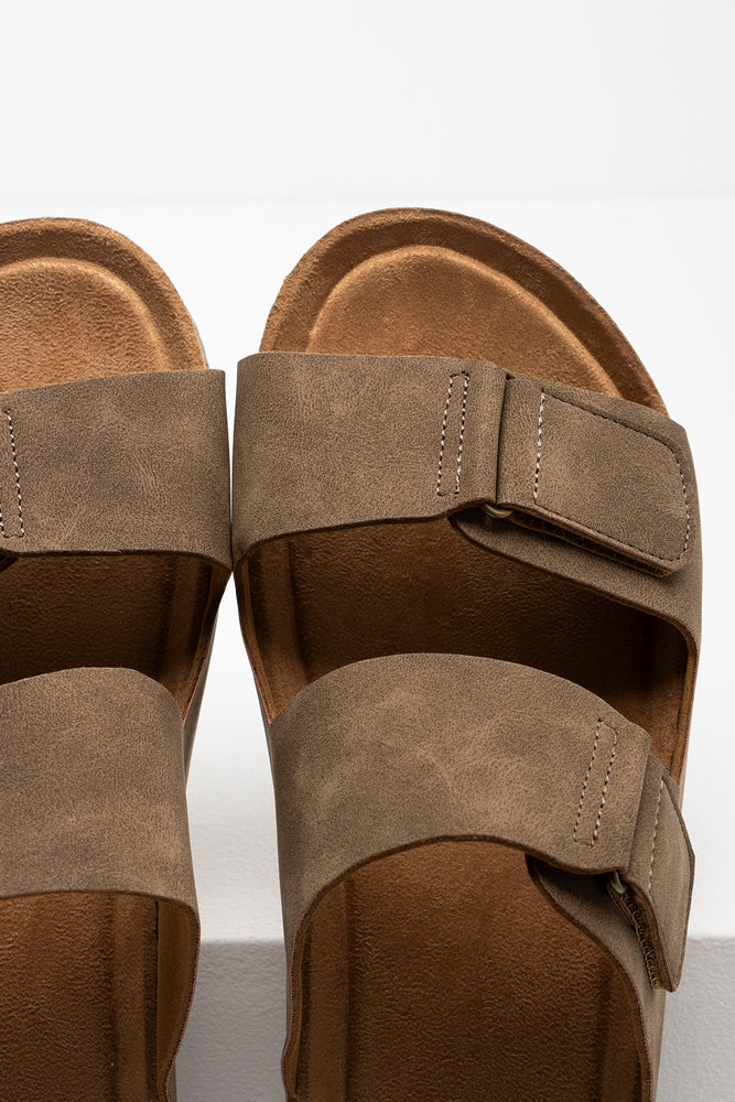 Brown Double Band Sandals (4)