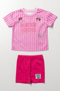 Minnie Mouse Striped 2 Piece Set