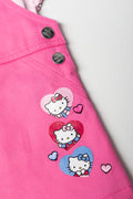 Hello Kitty Pinafore Set Pink (2)