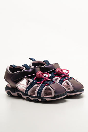 Toggle Sandals Navy & Pink