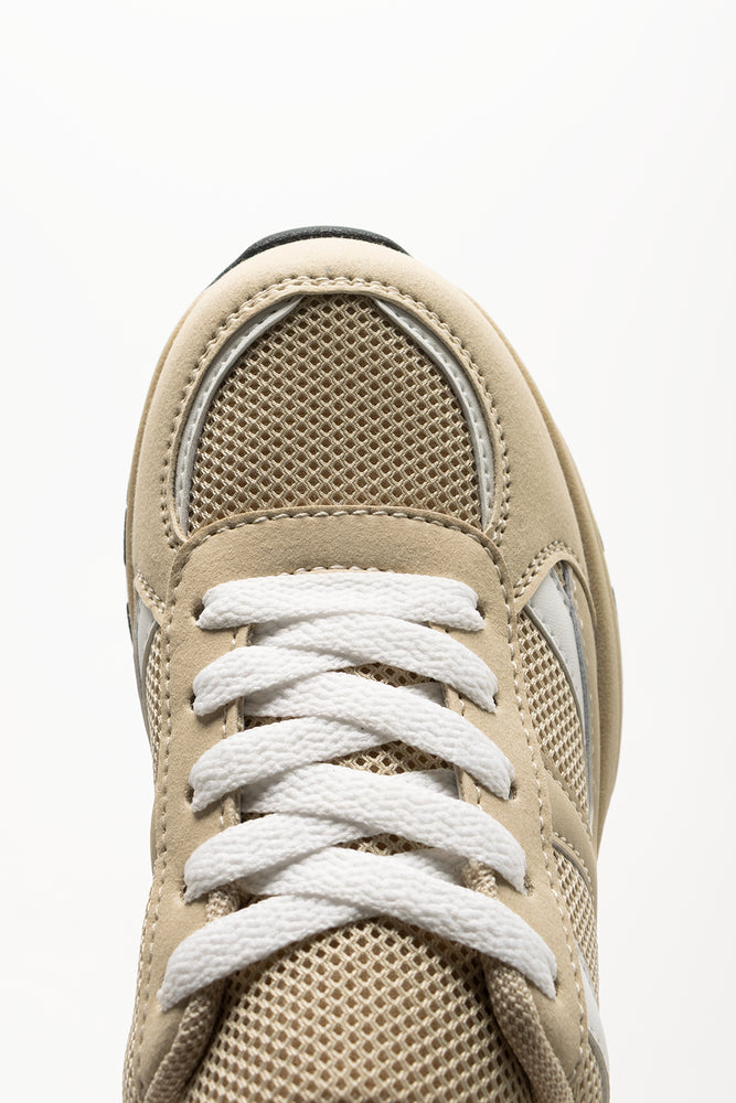 Lace Up Sneaker Natural (4)