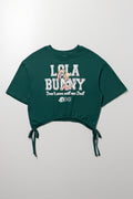 Lola Bunny Boxy T-Shirt Green