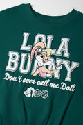 Lola Bunny Boxy T-Shirt Green (1)